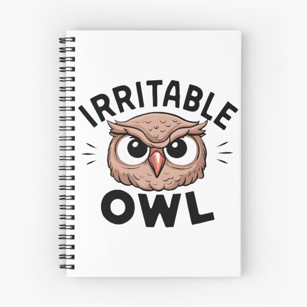 Item preview, Búho irritable designed and sold by Game-Graphics.