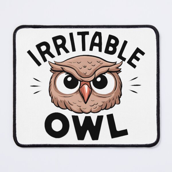 Item preview, Irritable Owl designed and sold by Game-Graphics.