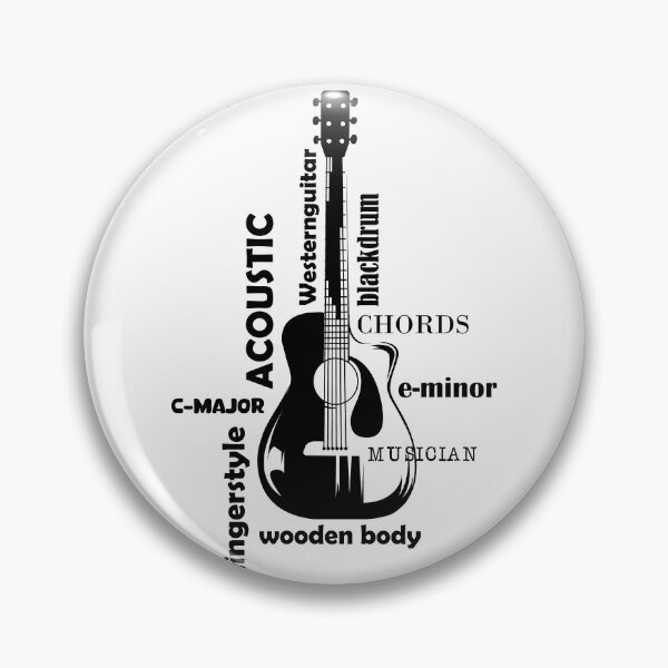Item preview, Collage Western Guitar Classical Guitar Illustration Symbol icon designed and sold by AndreMi.