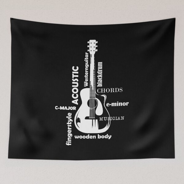 Item preview, Msuik Collage Western Guitar Classical Guitar Illustration Symbol icon designed and sold by AndreMi.