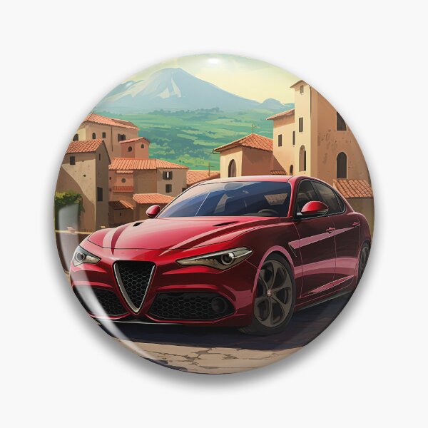 Item preview, Alfa Romeo Giulia Quadrifoglio in a Charming Italian Village designed and sold by RevUpDesign.