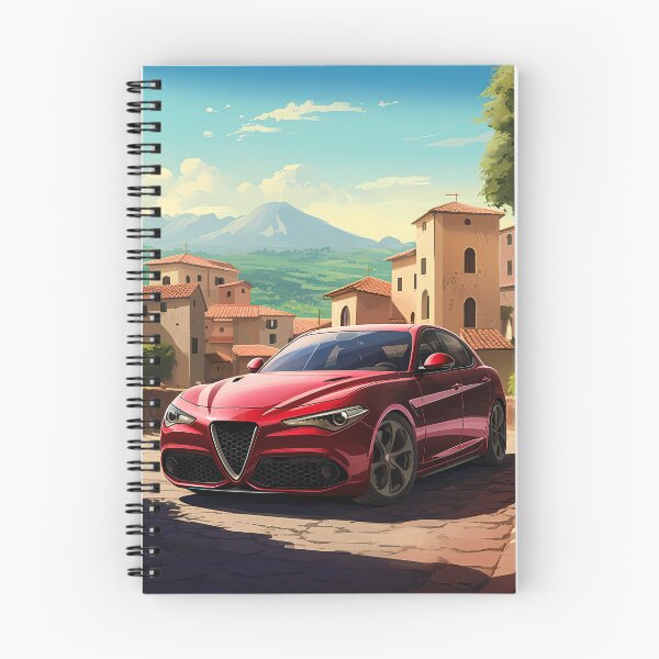 Item preview, Alfa Romeo Giulia Quadrifoglio en un encantador pueblo italiano designed and sold by RevUpDesign.
