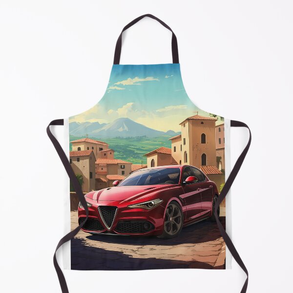 Item preview, Alfa Romeo Giulia Quadrifoglio in a Charming Italian Village designed and sold by RevUpDesign.