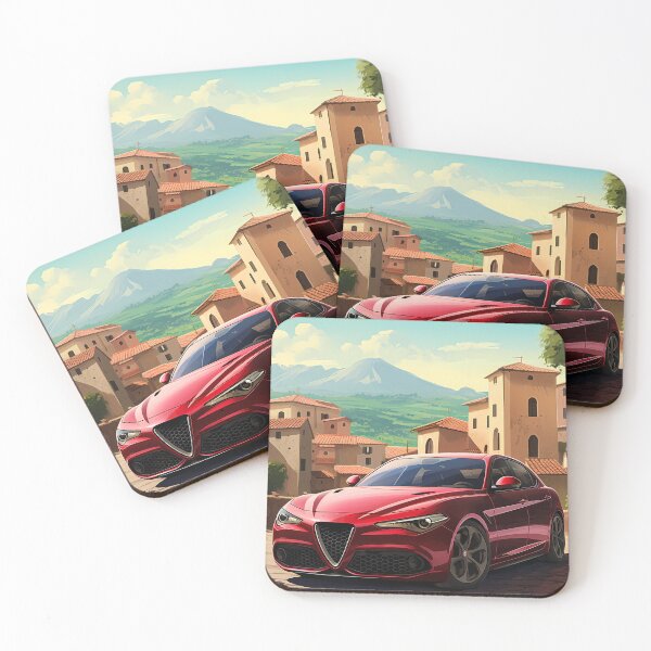 Item preview, Alfa Romeo Giulia Quadrifoglio in a Charming Italian Village designed and sold by RevUpDesign.