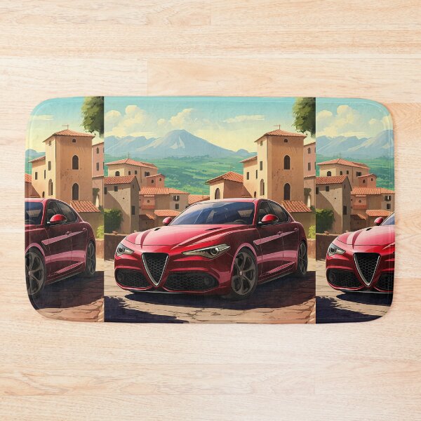 Item preview, Alfa Romeo Giulia Quadrifoglio in a Charming Italian Village designed and sold by RevUpDesign.