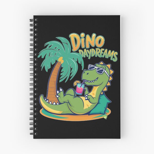 Item preview, Dino Daydreams - Fun Relaxed Dinosaur designed and sold by Kashear.