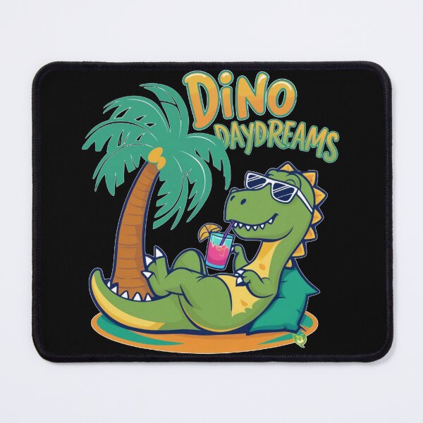 Item preview, Dino Daydreams - Fun Relaxed Dinosaur designed and sold by Kashear.