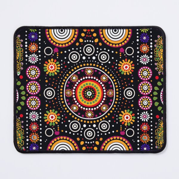 Item preview, Aboriginal Inspired Dot Art - Floristic Garden designed and sold by GrinGalore.