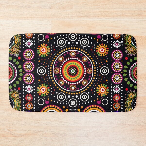 Item preview, Aboriginal Inspired Dot Art - Floristic Garden designed and sold by GrinGalore.