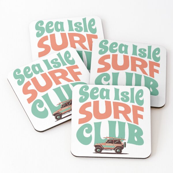 Item preview, Sea Isle Surf Club designed and sold by TropiCol Creations.