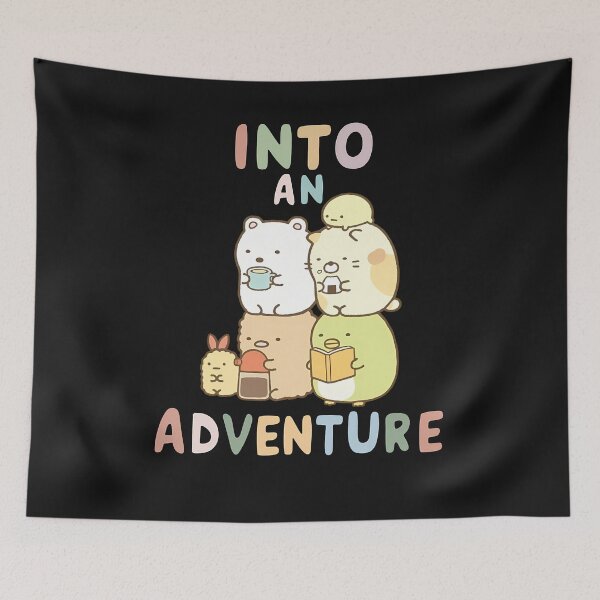 Item preview, Sumikko Gurashi Into an Adventure - Adorable Stacking Characters in a Cozy Japanese Illustration designed and sold by FEBRICAST.