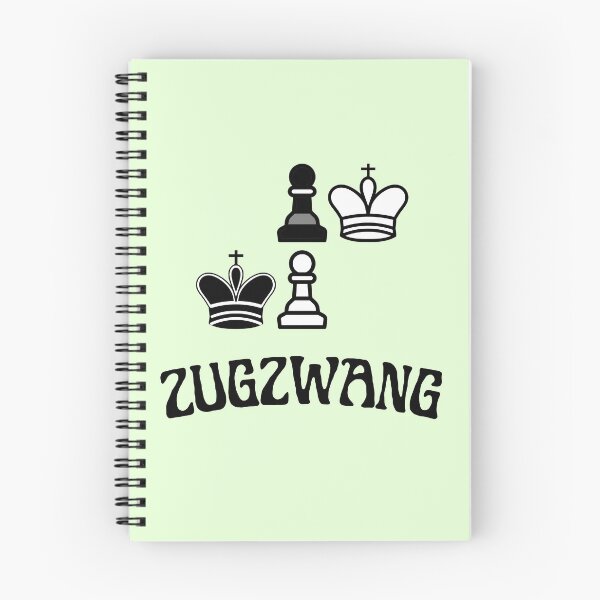 Item preview, Chess Art: Minimalist Zugzwang Design (Trebuchet position) designed and sold by Nabucodonoshop.