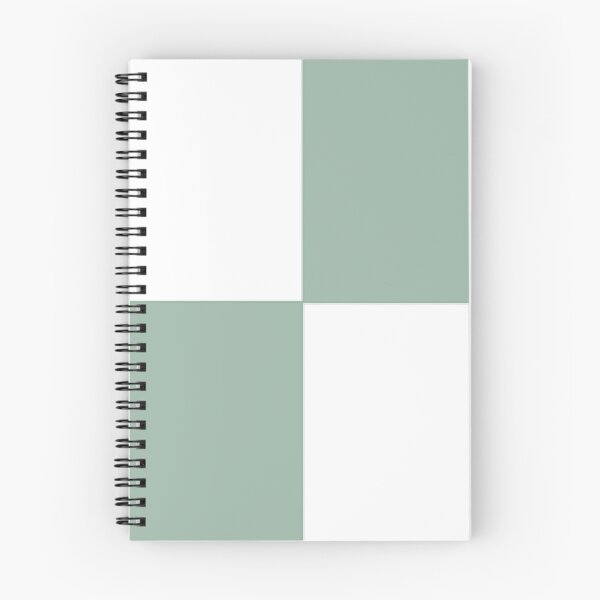 Item preview, MUTED GREEN and WHITE LARGE CHECKERS  designed and sold by RachelMacht.