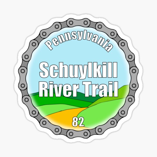 Item preview, Schuylkill River Trail designed and sold by PurpleCowStudio.