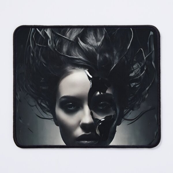 Item preview, Gothic Headdress Woman, Model Photography, Digital Art designed and sold by Burn-Ego.