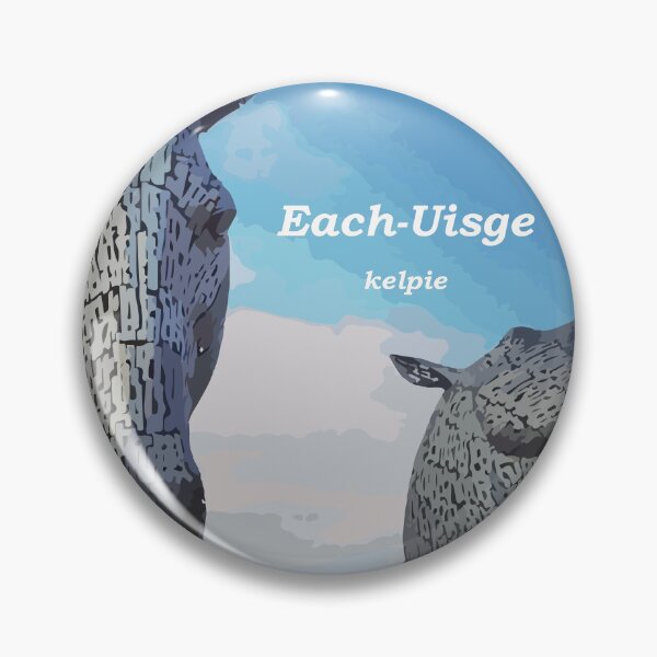 Item preview, Kelpies - Each-Uisge with translation - kelpie - Scottish Gaelic (Gàidhlig) Each means horse - Uisge means water designed and sold by Mamaidh Made.