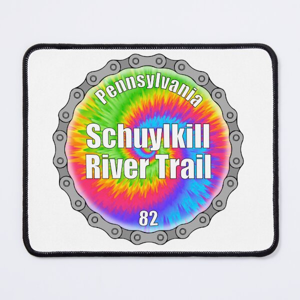 Item preview, Schuylkill River Trail (Tie-Dye) designed and sold by PurpleCowStudio.