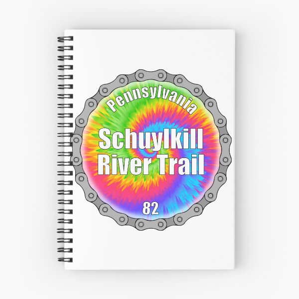 Item preview, Schuylkill River Trail (Tie-Dye) designed and sold by PurpleCowStudio.