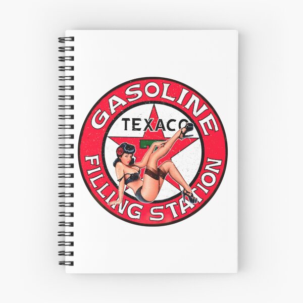 Item preview, 144 Texaco Gasoline Pin Up Vintage Sign	 designed and sold by KauanSilvaCosta.