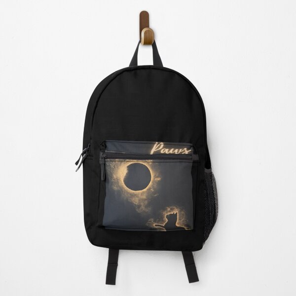Item preview, Minimalist Oil Painting Eclipse of the Sun Cat Gold Paws to the Sun T-Shirt designed and sold by kkjustpaint.