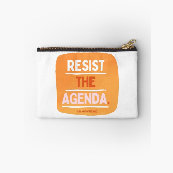 Item preview, Resist The Agenda - say no to the NWO designed and sold by Mel Siva.