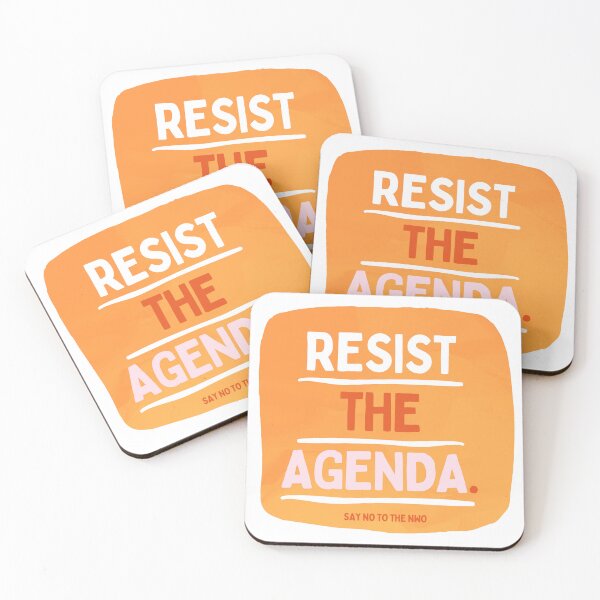 Item preview, Resist The Agenda - say no to the NWO designed and sold by Mel Siva.