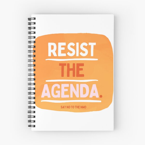 Item preview, Resist The Agenda - say no to the NWO designed and sold by Mel Siva.