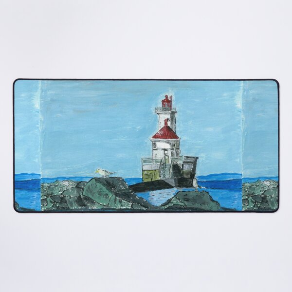 Item preview, Lighthouse with Birds designed and sold by Misfitcane.