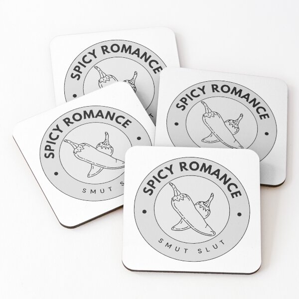 Item preview, Spicy Romance Reader Kindle Sticker designed and sold by tiffsbookblog.