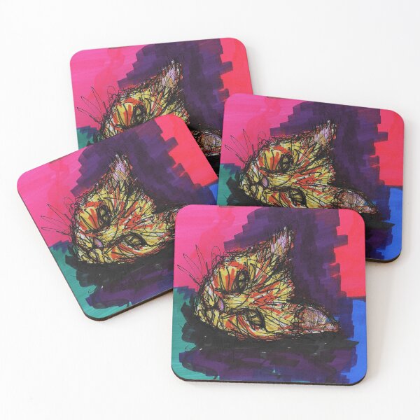 Item preview, Scary cat artowrk designed and sold by DipakSonarArt.