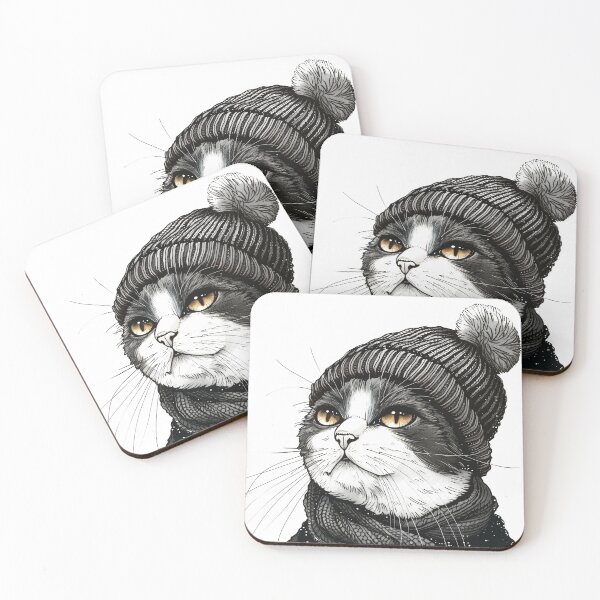 Item preview, A charming cat (A 01) designed and sold by uone.
