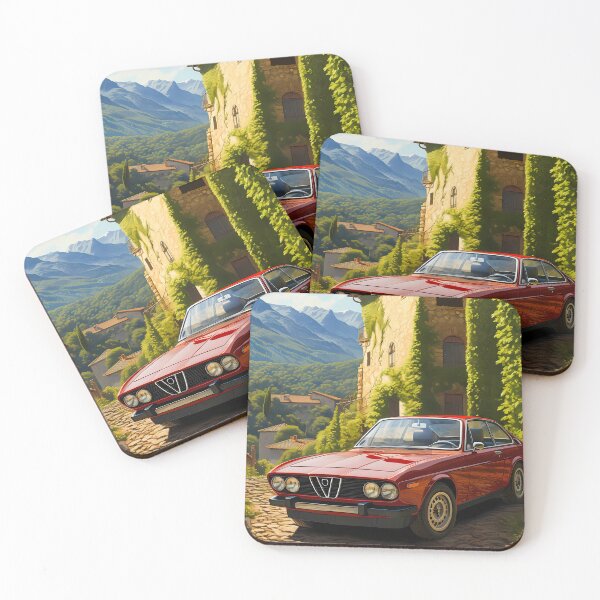 Item preview, Classic Car In Italian Countryside, Vintage Auto designed and sold by RevUpDesign.