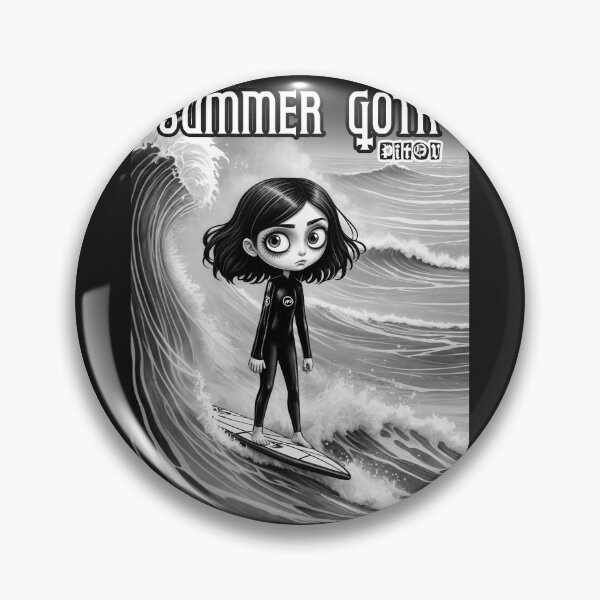 Item preview, Summer goth surf designed and sold by MetalSatyrShop.