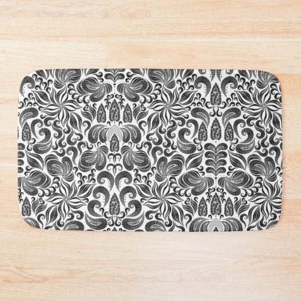 Item preview, Damascus, Black elements on white background designed and sold by Alex  Blud.