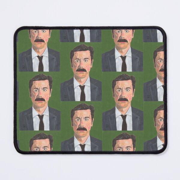 Item preview, Mike Wozniak Portrait - Acrylic on paper designed and sold by sideaves.