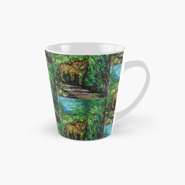 Item preview, Cat walk in the bushes artowrk designed and sold by DipakSonarArt.