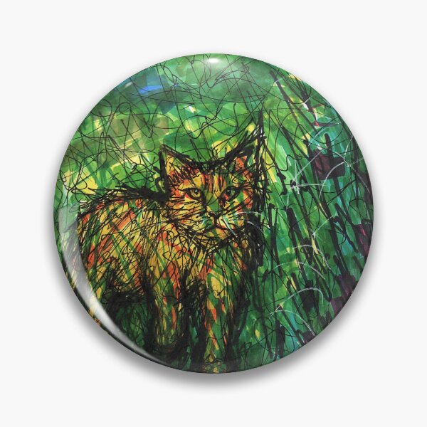 Item preview, Cat walk in the bushes artowrk designed and sold by DipakSonarArt.