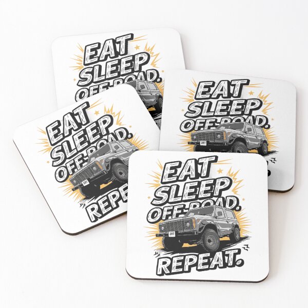 Item preview, Eat Sleep Off-Road Repeat - Cool 4x4 Truck designed and sold by Fatkid11.