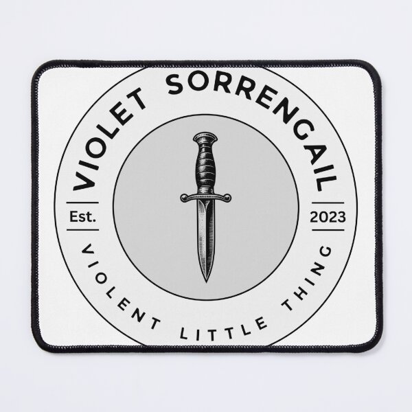 Item preview, Violent Little Thing Kindle Sticker designed and sold by tiffsbookblog.