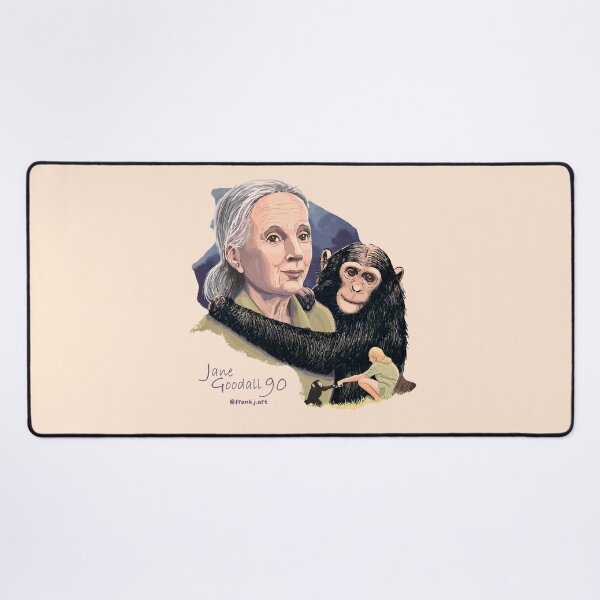 Item preview, Jane Goodall 90 birthday designed and sold by Frank J. Art.