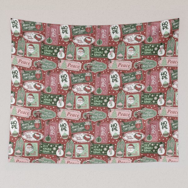 Item preview, Christmas tags red vibes designed and sold by PerlaDesignArt.