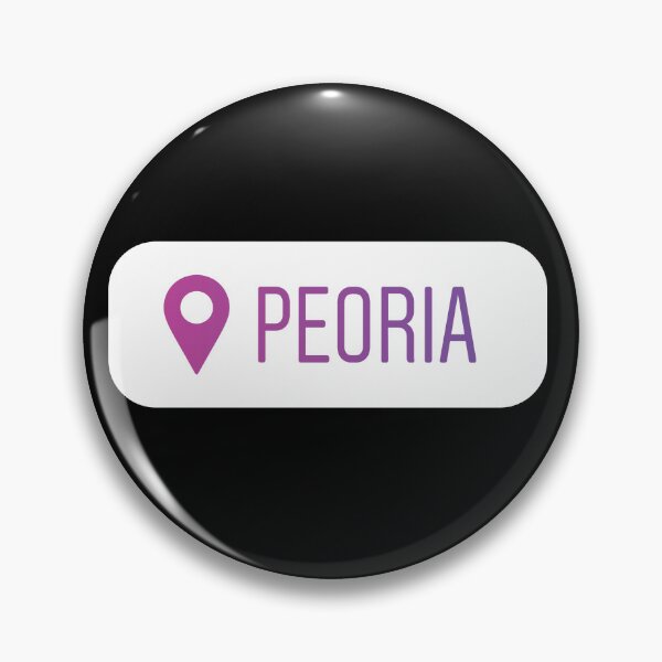 Item preview, Peoria Geotag  designed and sold by orlumbuspirate.