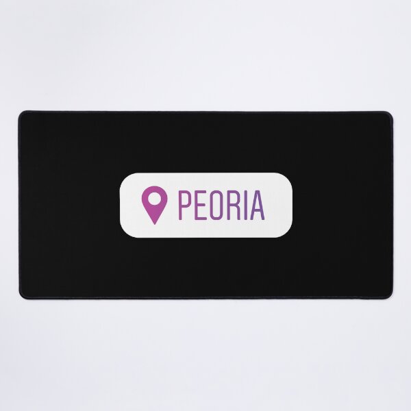 Item preview, Peoria Geotag designed and sold by orlumbuspirate.