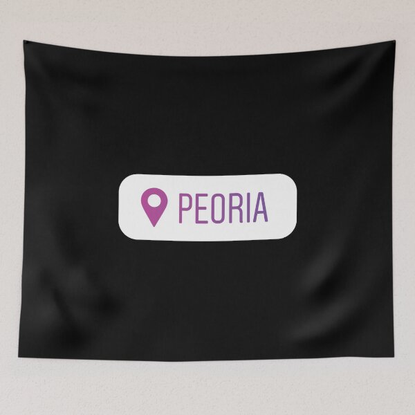 Item preview, Peoria Geotag  designed and sold by orlumbuspirate.