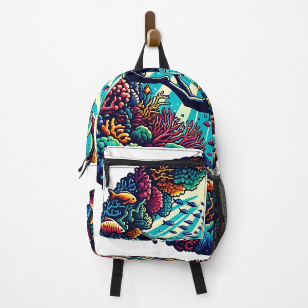 Item preview, Exploring the Depths: A Diver Among Tropical Fish designed and sold by 0penvimark.
