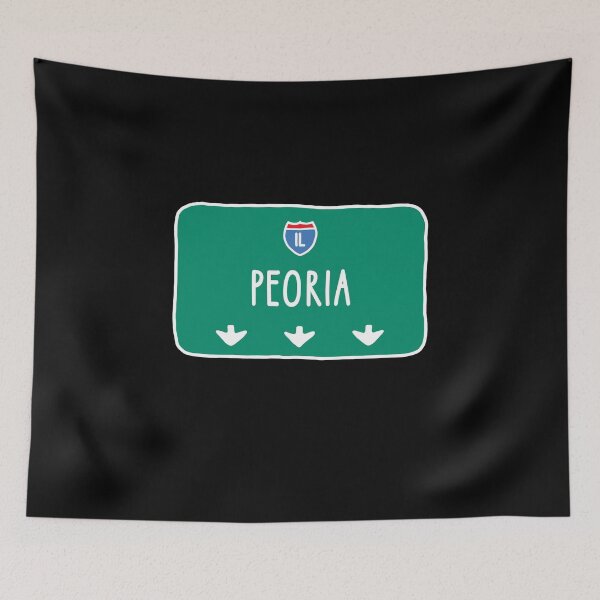 Item preview, Peoria Roadsign designed and sold by orlumbuspirate.