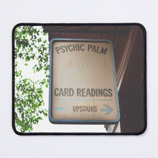 Item preview, Palm and Card Reading Vintage Sign - Street Photography designed and sold by CarolinaReina.