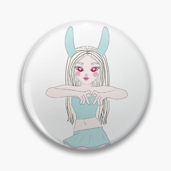 Item preview, Long Braids Bunny Girl with Albinism designed and sold by solitka1.