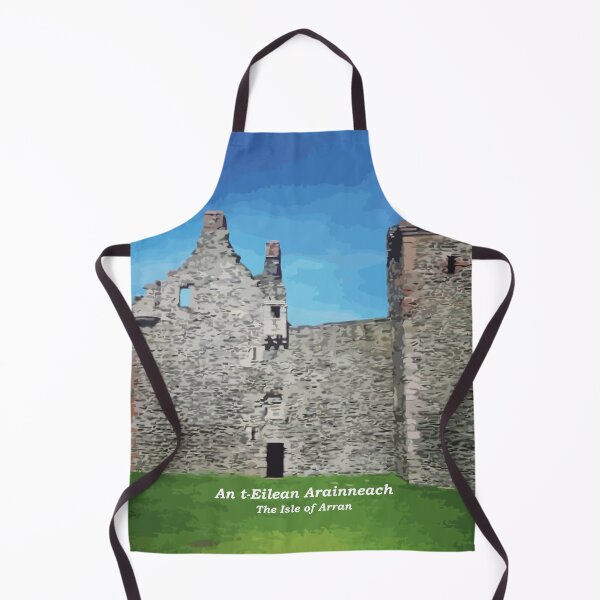Item preview, Lochranza castle on The Isle of Arran - An t-Eilean Arainneach-with Scottish Gaelic (Gàidhlig)translation designed and sold by Mamaidh Made.