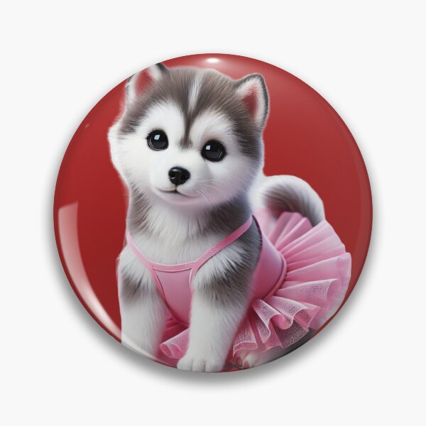 Item preview, Happy furball in a frilly pink tutu designed and sold by toypoodlemom.